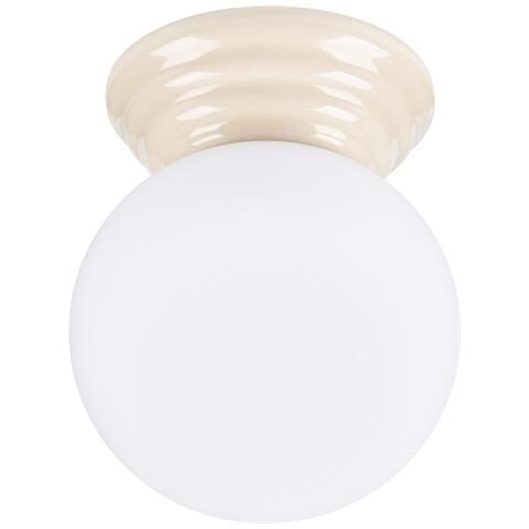 Lampada A Parete Zori Beige Ip44 Sl. 1891 - Minimalist Lampada Da Parete Beige 12x12x16 Cm - Foto 2