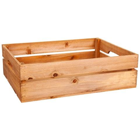 Cassetto In Legno Marrone 44x34x12,5h - Foto 1