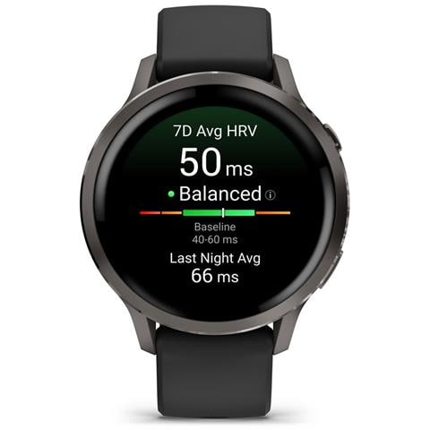 Smartwatch GPS AMOLED con Monitoraggio Salute Nero - Foto 1