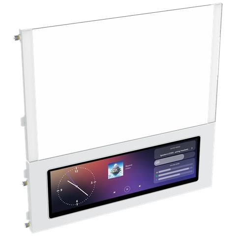 FRAME 4000D LCD RS ARGB Midi Tower Bianco - Foto 2