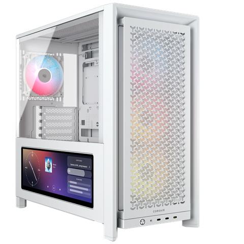 FRAME 4000D LCD RS ARGB Midi Tower Bianco - Foto 1