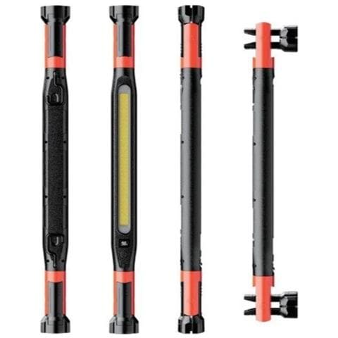 Lampada Da Lavoro Led Cob Ricaricabile 2000mah Magnetica Con Gancio Usb-c 3 Mod. - Foto 3