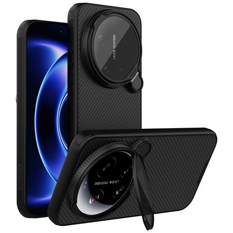 Cover per 17 Ultra - TPU+PC, Nero - Foto 1