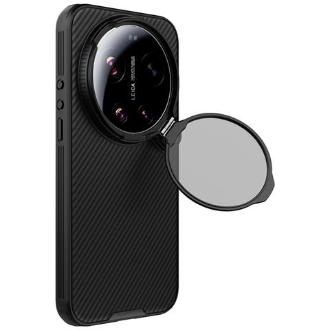 Cover per 17 Ultra - TPU+PC, Nero - Foto 4