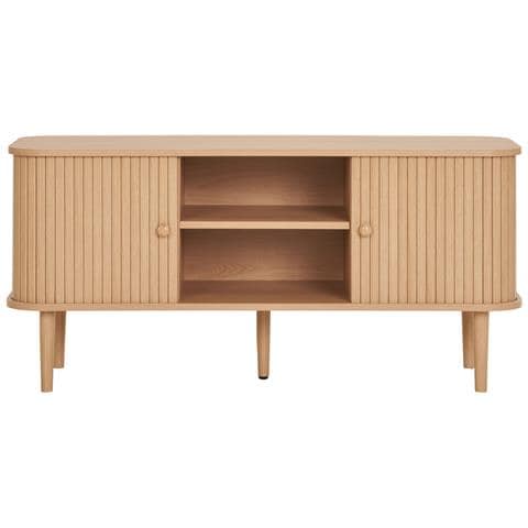 Mobile Porta Tv Nikko-marrone-mdf-113x40x51,5 Cm - Foto 1