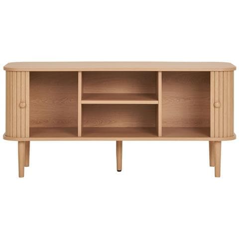 Mobile Porta Tv Nikko-marrone-mdf-113x40x51,5 Cm - Foto 2