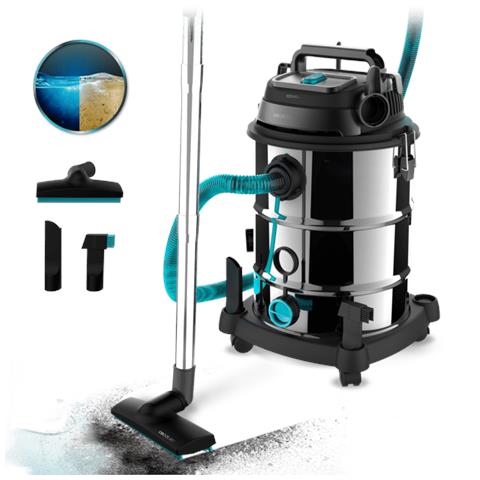 Conga RockStar Wet & Dry Steel Max Pro Nero, Grigio 30 L 1600 W - Foto 2