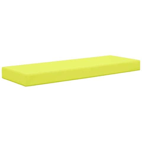 Cuscino da Sedia Esterno Verde 111,5 x 40 x 8 cm - Foto 1