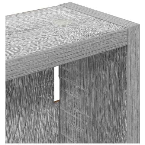 Armadio da bagno a muro Sonoma grigia 40 x 10 x 60,5 cm - Foto 9