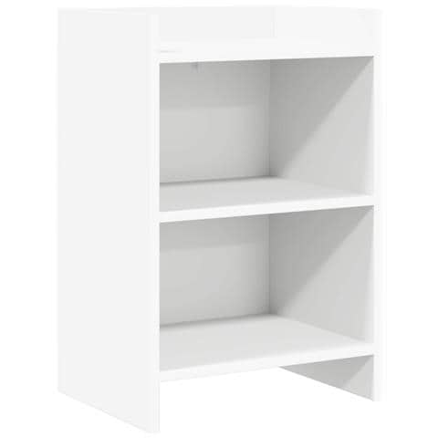 Comodini Bianco 40 x 30 x 60 cm Legno ingegnerizzato - Foto 1
