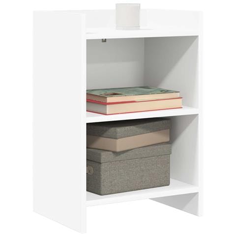 Comodini Bianco 40 x 30 x 60 cm Legno ingegnerizzato - Foto 2