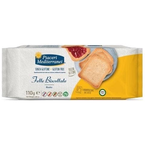 Piaceri Mediterranei Fette Biscottate 110 g - Foto 1