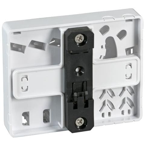 I-CASE FTTH-RAIL4 - Scatola di connessione indoor FTTH per 4 fibre, 4 adattatori, per guida DIN - Foto 4