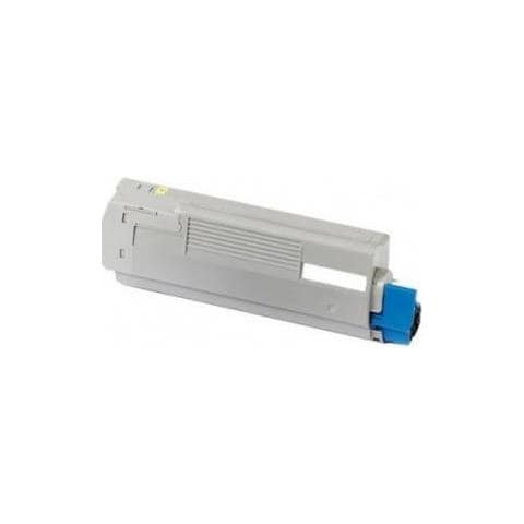 TONER COMPATIBILE -  Per Oki C5600 43381905 Giallo 2000pag. - Foto 1