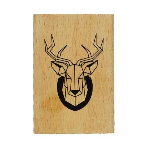Tampone Di Legno - Testa Di Cervo - Foto 3
