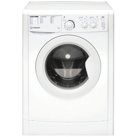 INDESIT Lavatrice Slim EWSC61251W 6 Kg Classe F Centrifuga 1200 giri INDESIT Lavatrice Slim EWSC61251W 6 Kg Classe F Centrifuga 1200 giri