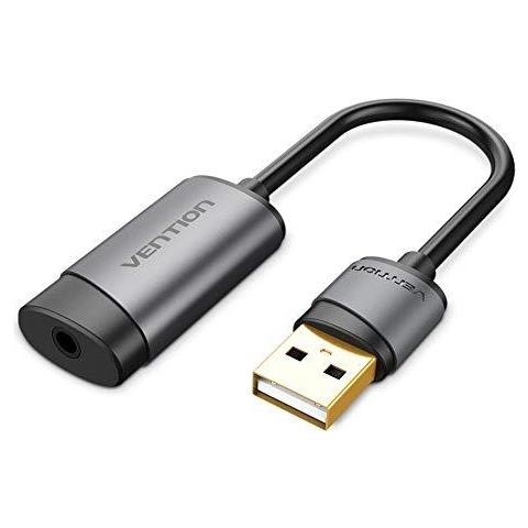 Scheda Audio Usb Adattatore Usb Scheda Adattatore Audio 35 Millimetri Usb Esterno Con Il Mic Usb Per Jack 3.5 Converter Per Ps4 Computer Portatile Per Cuffie Sound Card - Foto 1