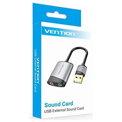 Scheda Audio Usb Adattatore Usb Scheda Adattatore Audio 35 Millimetri Usb Esterno Con Il Mic Usb Per Jack 3.5 Converter Per Ps4 Computer Portatile Per Cuffie Sound Card - Foto 4