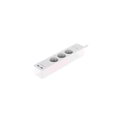 Gpc-3a2u-eu Multipresa 3xschuko 16a 2xusb Charging 2.4a 1.5m Bianco - Foto 2