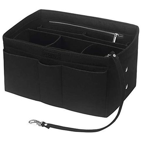 Feltro Sacchetto Dellorganizzatore Betoores Multi-tasca Borsa Inserto Dellorganizzatore Della Borsa Della Borsa Dellorganizzatore Sacchetto In Sacchetto Borsa Liner Tote Dellorganizzatore Del Sacchetto Nero - M - Foto 1