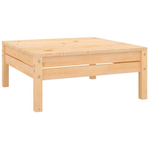 Set Salotto da Giardino 10 pz in Legno Massello di Pino - Foto 2