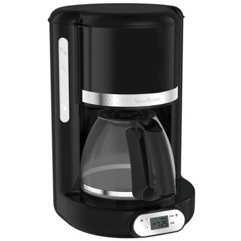 Fg380b10 Soleil Caffettiera Con Filtro Programmabile 10/15 Tazze, Caraffa In Vetro Da 1,25 L, Potenza 1000 W, Macchina Da Caffè, Nero - Foto 1