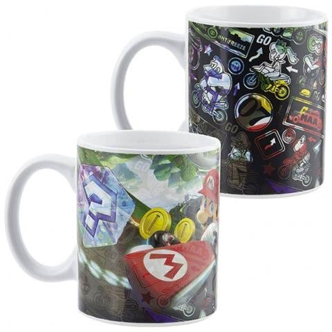 Super Mario Kart Heat Change Mug - Tazza Da Caffè Grande Da 300 Ml - Paladone Products - Foto 1