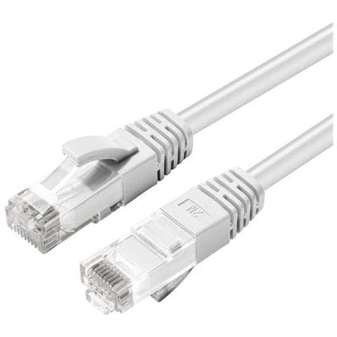 Mc-utp6a005w Cavo Di Rete Bianco 0,5 M Cat6a U /utp (utp) - Foto 1
