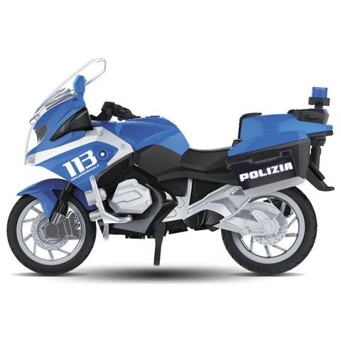 Modellino Moto Re. El Toys 0337 Polizia Moto Con Luci E Suoni - Foto 1