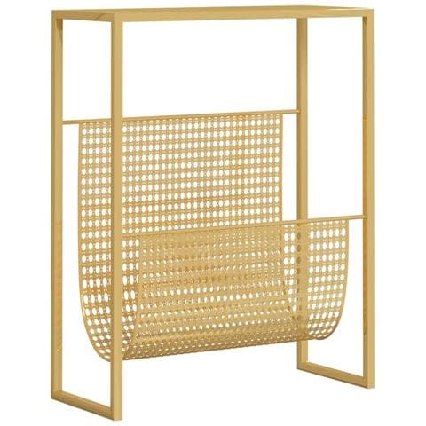 Portariviste Oro 35x15x45 Cm In Acciaio - Foto 2