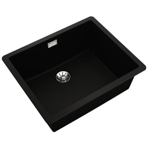 Lavello A Una Vasca Radea R10 50.40 Nero - Foto 3
