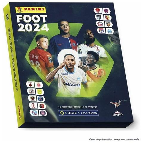 Chrome Set Panini Ligue 1 Uber Eats Foot 2024 (fr) 22 Buste - Foto 1