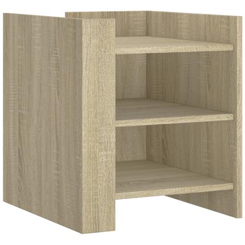 Comodino Rovere Sonoma 45x50x50 Cm In Legno Multistrato - Foto 2