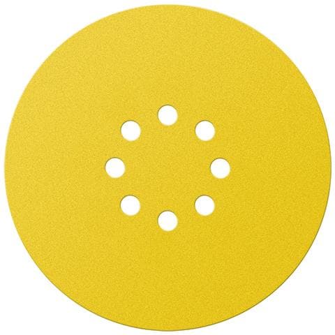 Dischi Abrasivi 225 Mm, K80, 5 Pz., Con Fori - Foto 1