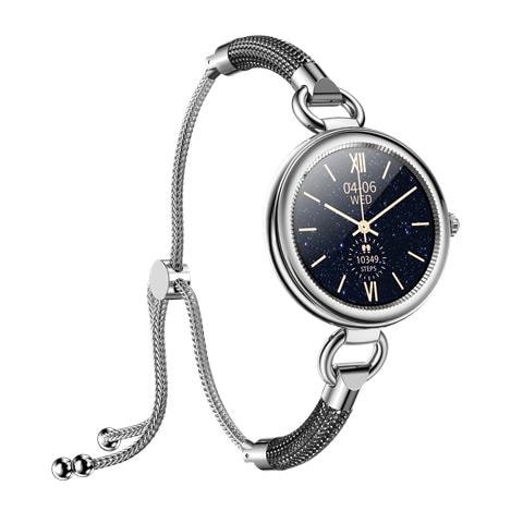 Orologio Intelligente Con Cardiofrequenzimetro, Contapassi, Calorie, Impermeabile Ip67 Black - Foto 1