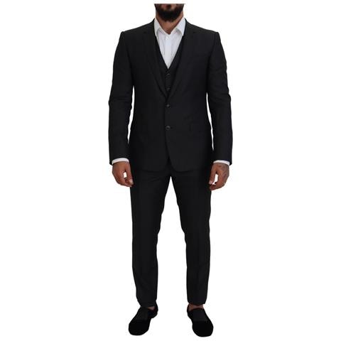 Abito Slim Fit 3 Pezzi Martini Grigio - It48 - M - Foto 1