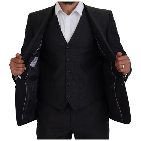 Abito Slim Fit 3 Pezzi Martini Grigio - It48 - M - Foto 5