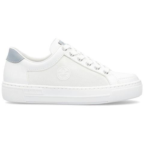 Leisure Trainers White Sneakers Sintetico E Tessile Scarpe Donna Bianco Eu 39, L8803-80 - Foto 2