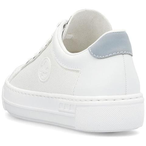 Leisure Trainers White Sneakers Sintetico E Tessile Scarpe Donna Bianco Eu 39, L8803-80 - Foto 3
