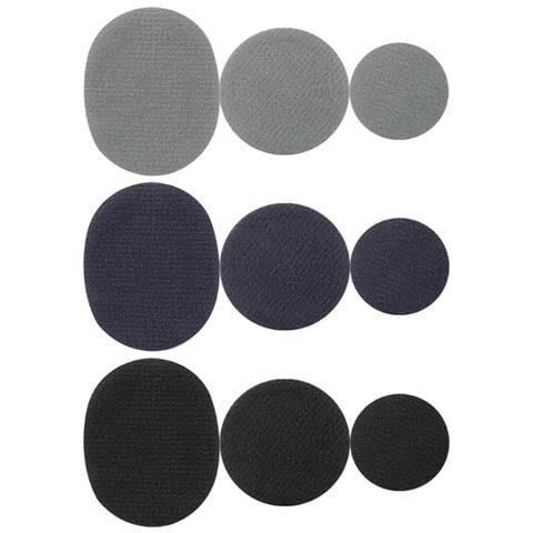 Kit Di Toppe Per Scarpe Rotonde Multi-misura (3 Colori, 18 Pezzi) - Foto 1