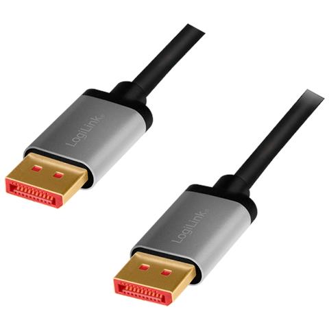 CDA0106 cavo DisplayPort 3 m Nero, Grigio - Foto 1
