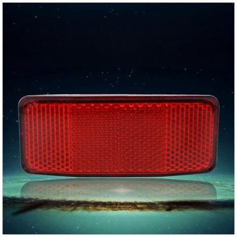Riflettore A Raggi Riflettente Per Biciclette Red - Foto 2