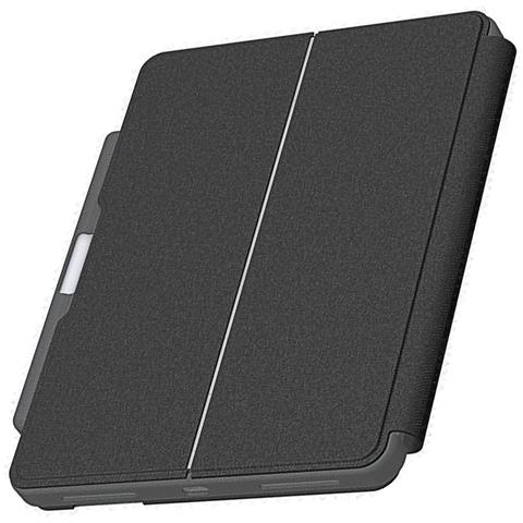 Custodia Per Ipad Air 11” M2 Folio Quick Note Con Tastiera Qwerty Bluetooth 3.0, Nero - Foto 9