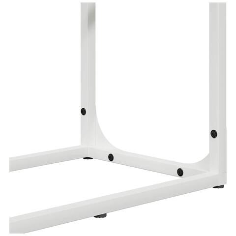 Rastrelliera per Legna da Ardere Bianca 60x25x100 cm - Foto 10