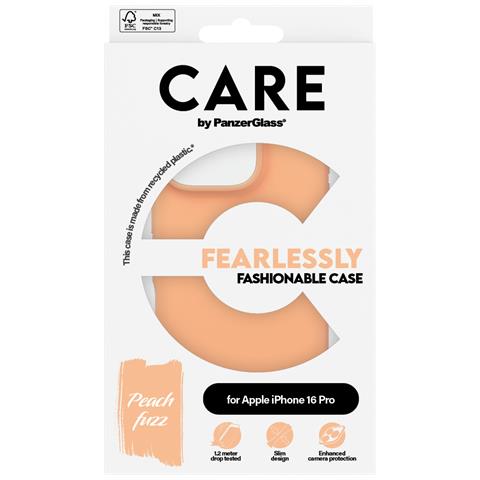 CARE by PG Peachy iPhone16 6.3 Pro custodia per cellulare Cover Trasparente - Foto 4