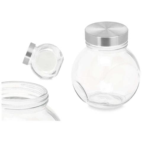 Dam  Pack 6 Vasi Biscotti Inclinati 460ml 10x10x11 Cm. Colore Trasparente - Foto 3