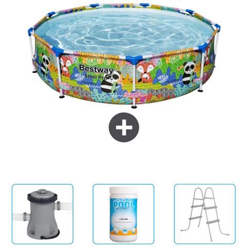 Piscina Fuori Terra - In Giro - 274x66 Cm - Multi - Include Accessori Coordinati Cb48 - Foto 1