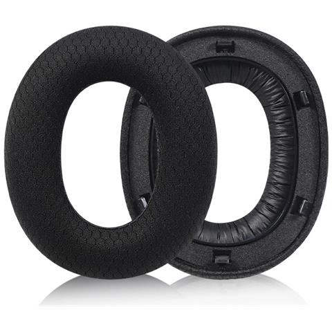Copri Cuscinetti Auricolari In Tessuto A Rete Nera Per Edifier W860nb Pro - Foto 2