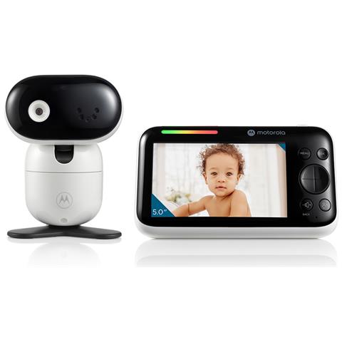 Pip1510 Baby Monitor Video Da 5,0"" Con Telecamera Motorizzata, Panoramica Remota, Zoom E Visione Notturna A Infrarossi – Tecnologia Wireless A 2,4 Ghz, Conversazione Bidirezionale - Foto 1