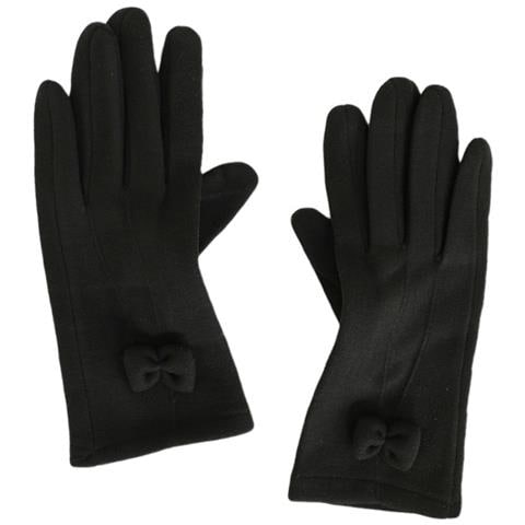Guanti Touchscreen Con Fiocco - Guanti Invernali Foderati In Pile - Foto 2